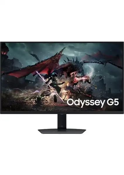 Samsung 32 İnç Odyssey G5 2K LS32DG500EUXUF Monitör: Oyun ve Çok Amaçlı Kullanım İçin Ideal