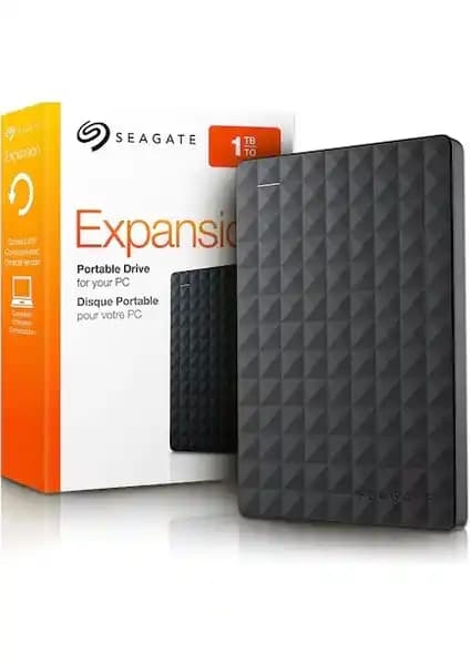 Seagate Expansion 1TB USB 3.0 Harici Hard Disk ile Güvenli ve Hızlı Veri Saklama Çözümü