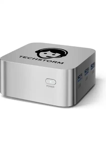 Techstorm SilverPort Intel N150 Mini Bilgisayar: Yüksek Performans ve Taşınabilirlik