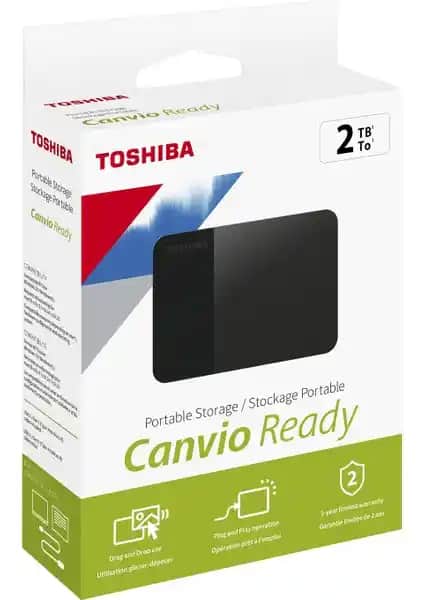 2025'te Toshiba Canvio Ready 2TB ile Depolama Alışkanlıklarınız Değişecek