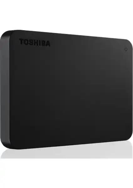 Toshiba Canvio Siyah 1TB USB 3.0 Taşınabilir Harici Disk Günlük Kullanım İçin