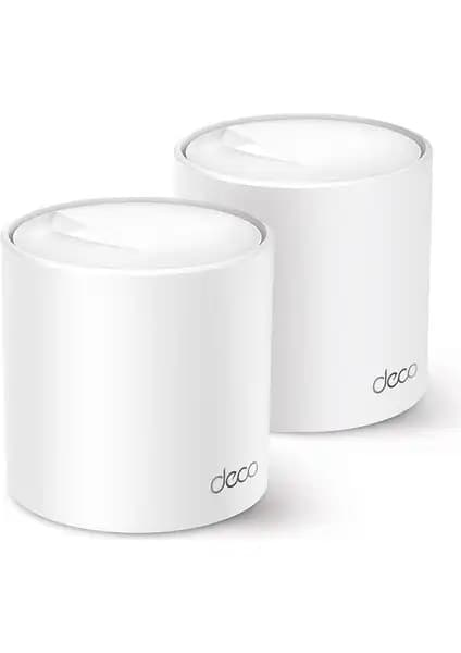 TP-Link Deco X50 2-Pack Wi-Fi 6 Mesh Sistemi Yüksek Hızlı ve Geniş Kapsama