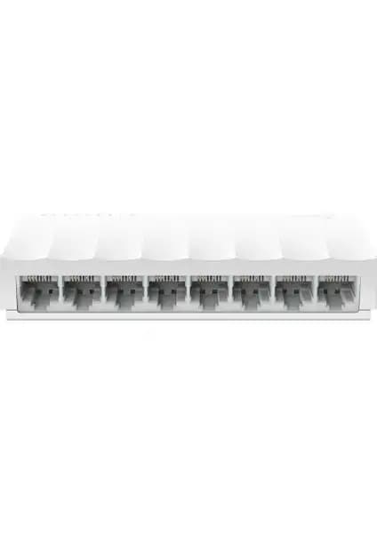 TP-Link LS1008 Ağ Anahtarı: Sessiz ve Güçlü 8 Portlu Masaüstü Switch Çözümü