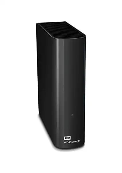 WD 16TB Elements 3.5 İnç Taşınabilir Sabit Disk Siyah Güçlü Depolama Çözümü