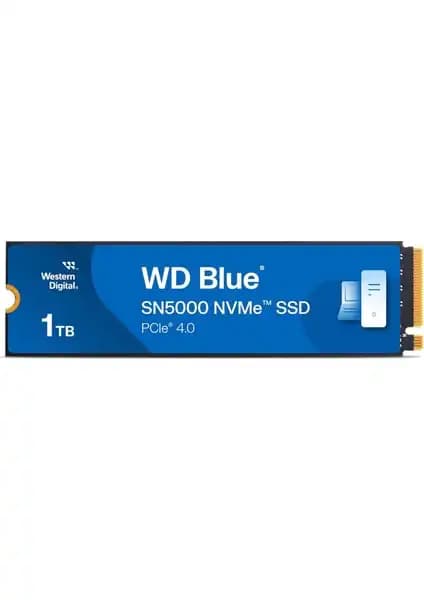 WD Blue 1TB SN5000 NVMe SSD: Yüksek Hız ve Güvenilirlik Sunan Profesyonel Depolama Çözümü