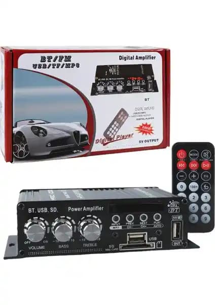 Yüksek Performanslı YW-406L Bluetooth Amfi ile Motosikletinizde Müzik Keyfini Artırın