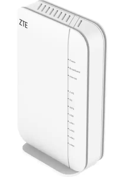 ZTE AX1800 Çift Bantlı Wi-Fi 6 VDSL2 Modem ile Yüksek Hızlı ve Güvenli İnternet Deneyimi