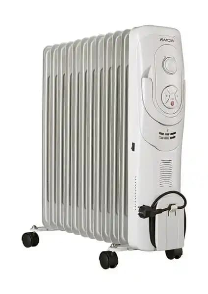 Awox 12F Dilim Plus Fanlı Yağlı Radyatörü: Hızlı ve Dengeli Isıtma İçin Taşınabilir Ev/Ofis Çözümü