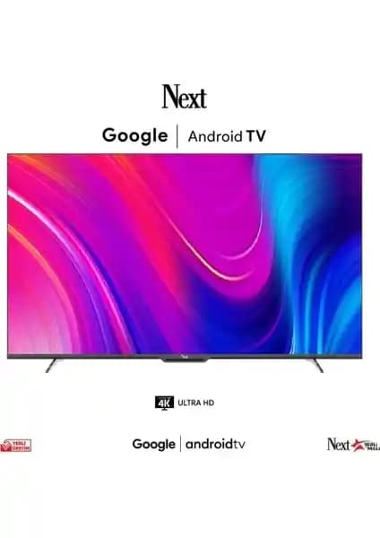 Next YE-55GFSG7 55 inç 4K Android TV: Dahili Uydu Alıcılı Smart TV Özellikleri