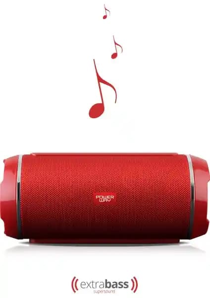 Powerway WRX05 Bluetooth Hoparlör: Taşınabilir, Suya Dayanıklı ve Extra Bass Özelliği