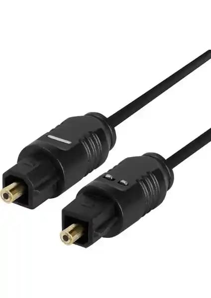 Alfais 4953 Fiber Optik Ses Toslink Kablosu: Yüksek Kalite Dijital Ses Aktarımı