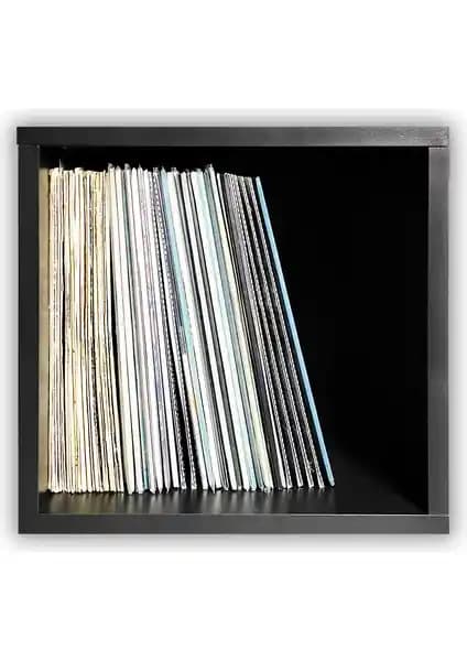 Çıtırtılı Sesler Plak Küpü: Estetik ve Dayanıklı Vinyl Koleksiyon Saklama Çözümü