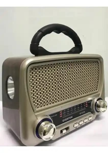 Everton RT-819 Güneş Enerjili Taşınabilir Radyo ile Sürdürülebilir Müzik Deneyimi