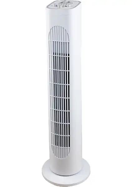 Evesen Kule Tipi Zaman Ayarlı 50 W Vantilatör Modern Tasarım ve Çok Fonksiyonlu Kullanım