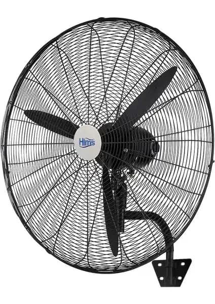 Hims HEF-D750 210W 75 cm Siyah Sanayi Tipi Duvar Vantilatörü Performans ve Dayanıklılık