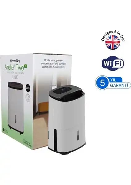 Meaco Meacodry Arete Two 12L: Çok Fonksiyonlu Nem Alma ve Hava Temizleme Cihazı