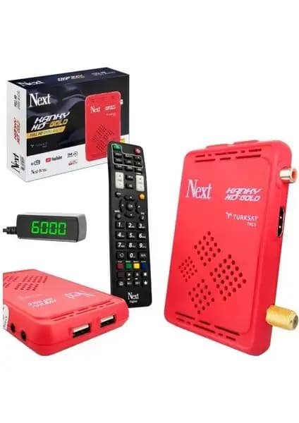 Next Kanky GOLD Full HD 2024 Uydu Alıcı ve Wifi Aparatı İncelemesi ve Teknik Özellikler