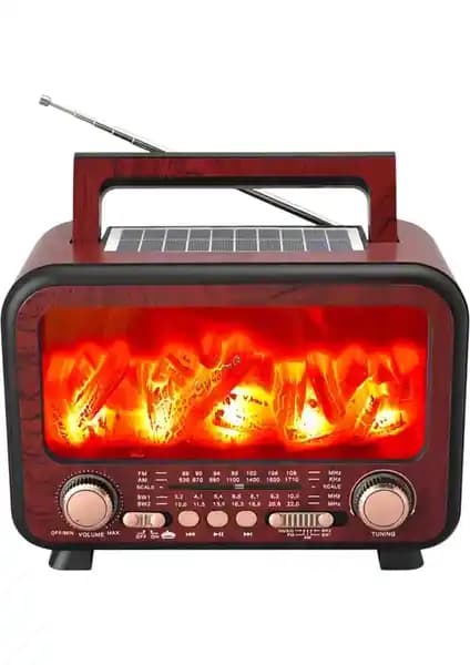 Beemen Nostaljik Şömine Alev Efektli Güneş Enerjili Radyo ve Grundig TR 1200 Karşılaştırması