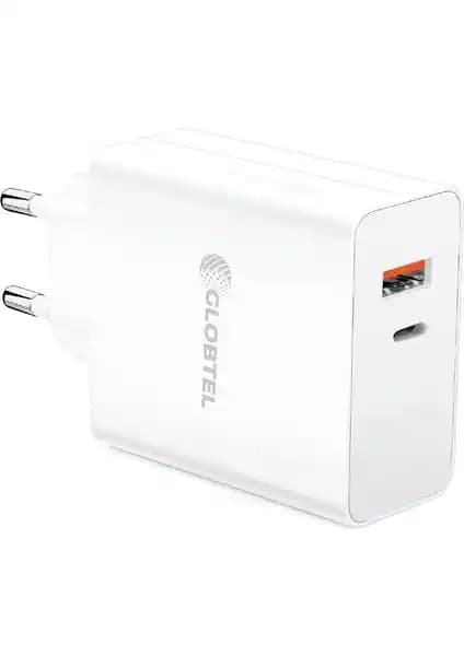 GLOBTEL 30W ve Uslion 48W Çok Portlu Hızlı Şarj Adaptörleri Karşılaştırması