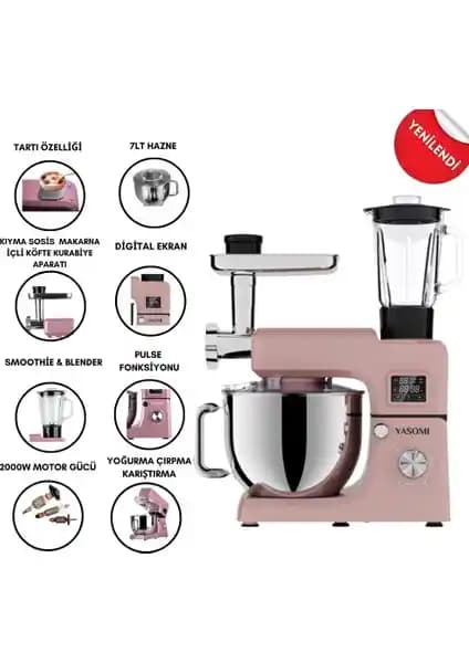 Yasomi SM 1511BML ve Yui M122 Karşılaştırması: Mutfakta Güç ve Verimlilik Analizi