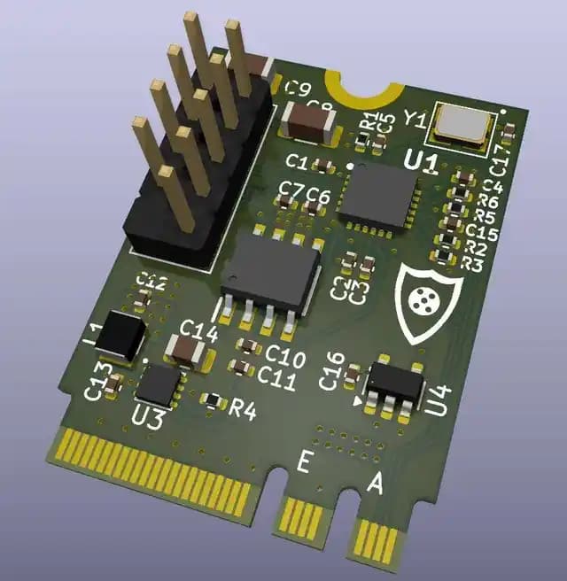 A+E Key M.2 Slotundan Ön Panel USB 2.0 Adaptör Kartı Tasarımı ve Teknik İncelemesi
