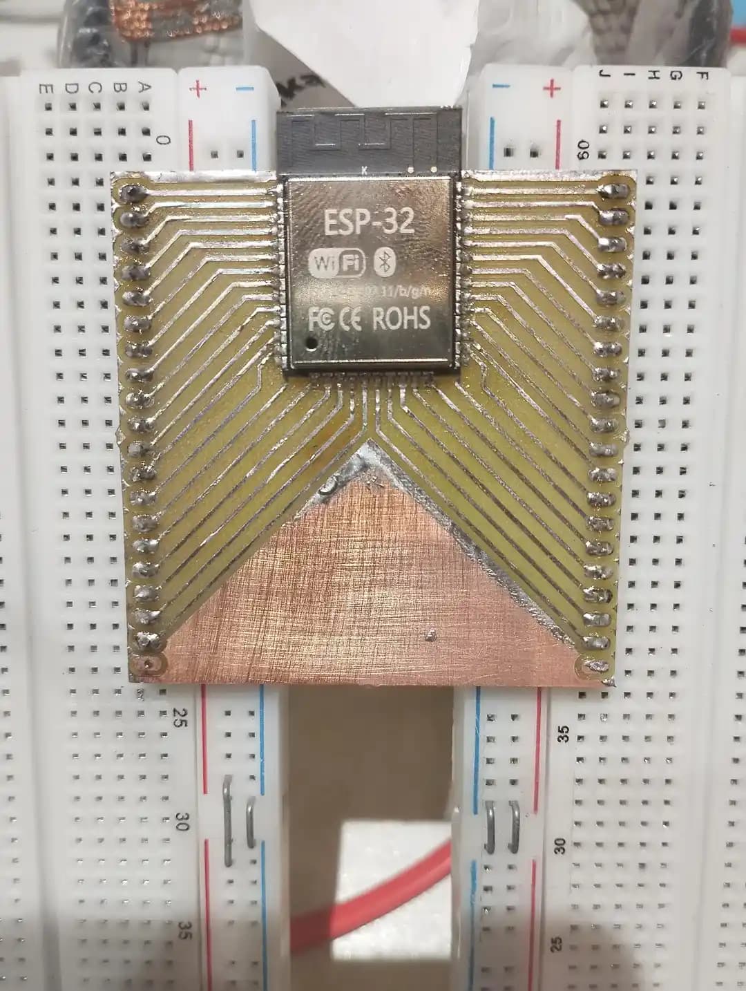 CNC3018S ile İlk PCB Üretimi ve ESP32-WROOM-32 Montaj Süreci Detayları