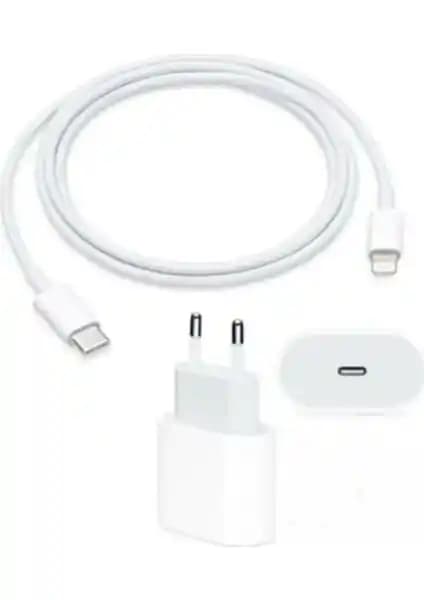 Apple iPhone 11, 11 Pro Max ve 12 ile Uyumlu 20W Hızlı Şarj Adaptörü Güç Kaynağı