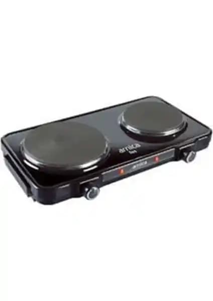 Arnica Duo GH25040 Çift Gözlü Elektrikli Ocak Modern ve Pratik Pişirme Çözümü