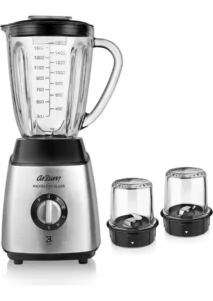 Arzum AR1056 Maxiblend Glass Sürahi Blender: Güçlü ve Çok Yönlü Mutfak Çözümü