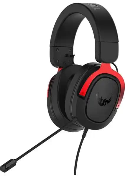 Asus TUF Gaming H3 7.1 Kırmızı Oyuncu Kulaklığı: Yüksek Ses Kalitesi ve Dayanıklılık
