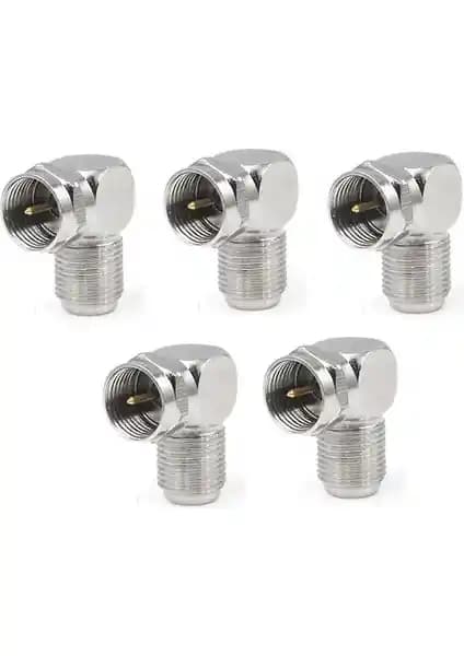 Ata Elektronik 5 Adet F Tip Konnektörleri Uydu Sistemleri İçin Güvenilir Bağlantı Çözümü