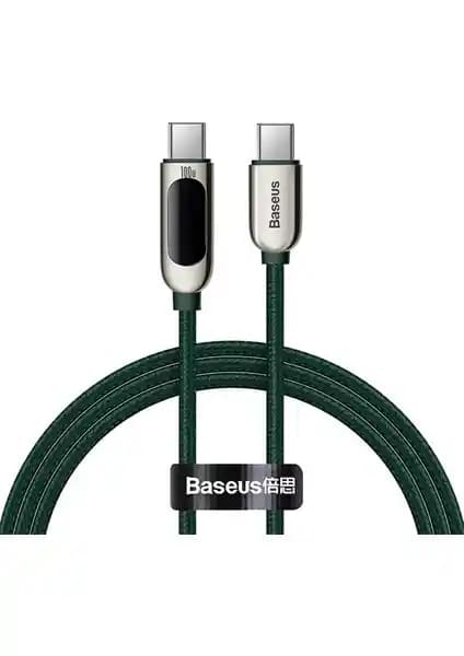 Baseus Display Type-C 100W Hızlı Şarj ve Veri Kablosu ile Güç ve Verimlilik Artışı