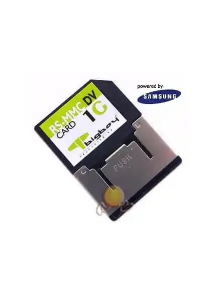 Bigboy 1GB RS-MMC Dv Multimedya Hafıza Kartı: Yüksek Kapasiteli Güvenilir Depolama Çözümü