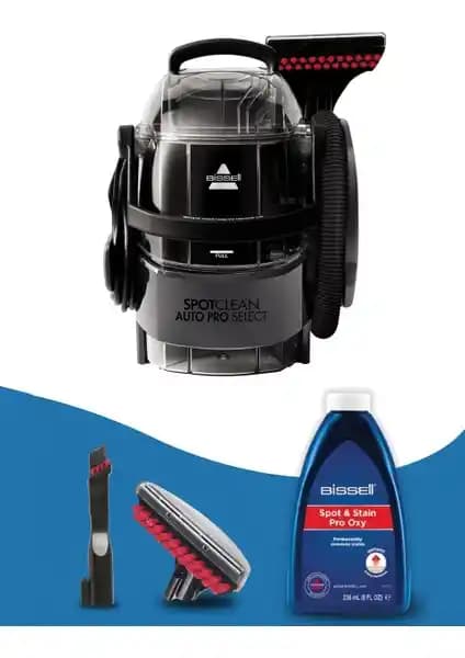 Bissell Spotclean Autopro Select: Güçlü ve Taşınabilir Halı ve Koltuk Temizleme Cihazı