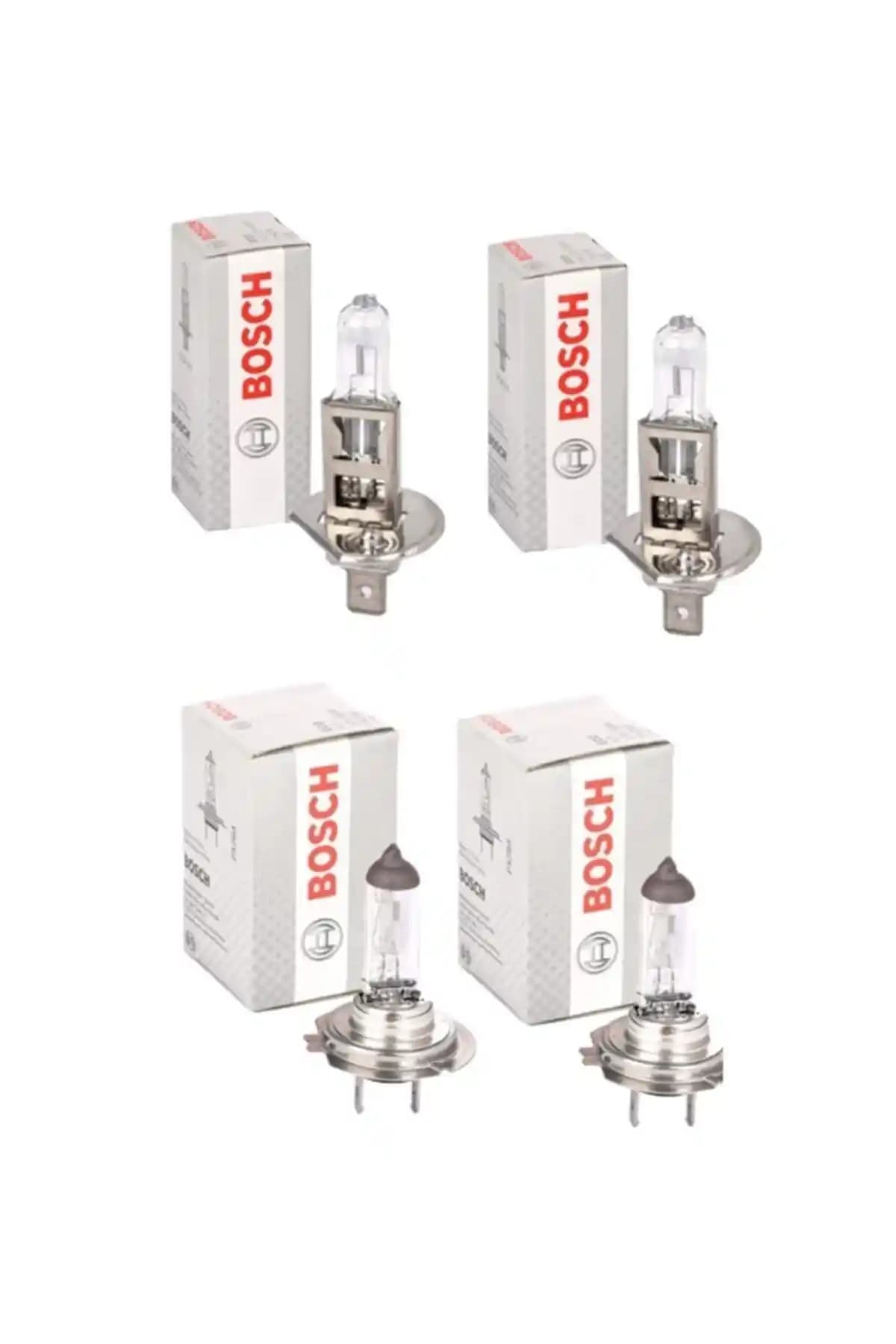 Bosch Fiat Linea Uzun Kısa Far Ampul Takımı 2007-2017 Yılları Arası Güvenilir Performans