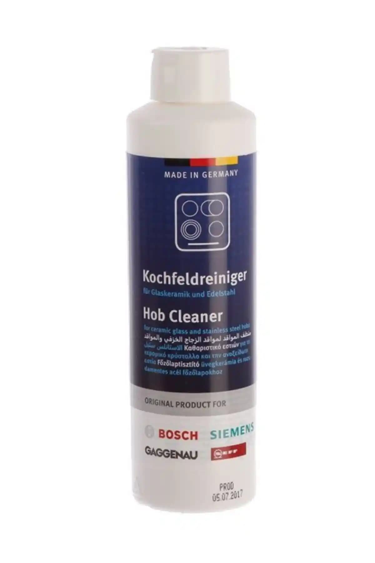 Bosch Seramik ve Cam Ocaklar İçin Temizlik ve Bakım Kremi - Yüksek Performanslı Temizlik Çözümü