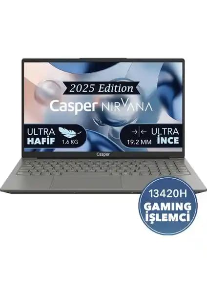 Casper Nirvana X600 i5-13420H ile Güç ve Taşınabilirlik Bir Arada