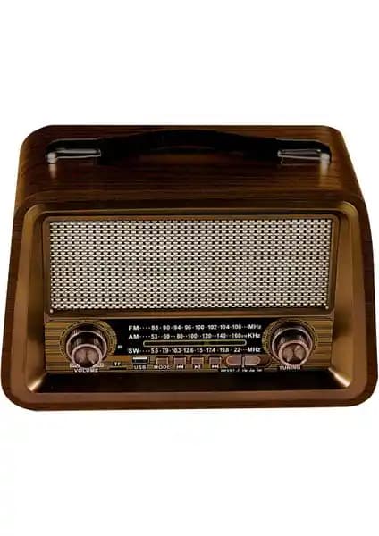 Everton RT-810 Şarjlı Nostaljik Radyo Modern Tasarım ve Üstün Ses Kalitesiyle