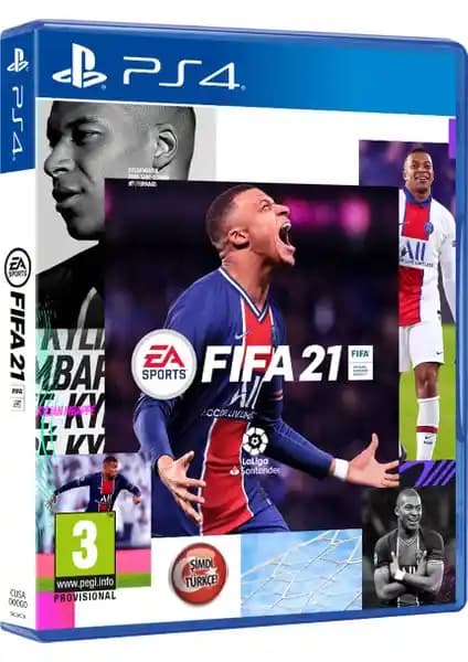 Fifa 2021 PS4 Türkçe Menü Futbol Oyunu Yüksek Grafik ve Çoklu Modlarla