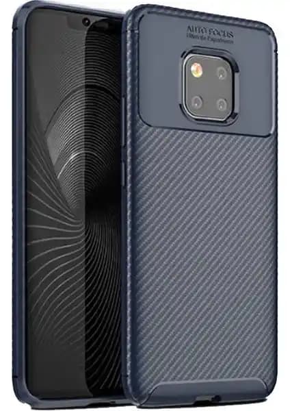 Huawei Mate 20 Pro İçin Dayanıklı ve Şık Karbon Desenli Rugged Armor Kılıf İncelemesi