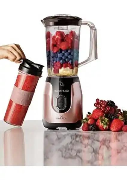 Karaca Blendfit Rosegold Smoothie Go Set: Güçlü Performans ve Şık Tasarım ile Sağlıklı İçecekler Hazırlama