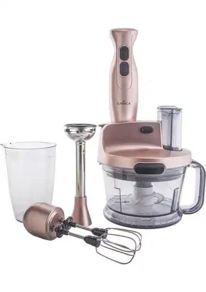 Karaca Çoklu Set Blender 1000 W Güçlü ve Şık Tasarımıyla Modern Mutfaklara Uygun