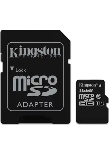 Kingston Canvas Select 16GB MicroSD Kartı Yüksek Performans ve Güvenilirlik Sunar