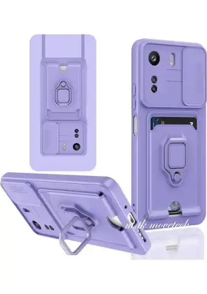 M.TK Moveteck Xiaomi Redmi 13C Uyumlu Silikon Kılıfı: Şık ve Çok Fonksiyonlu Koruma