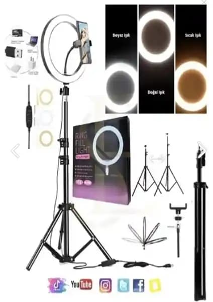 Miomi Tripot Profesyonel Ledli Youtuber Fotoğraf ve Video Çekimi Tripod'u Ürün Tanıtımı ve Kullanıcı Değerlendirmeleri