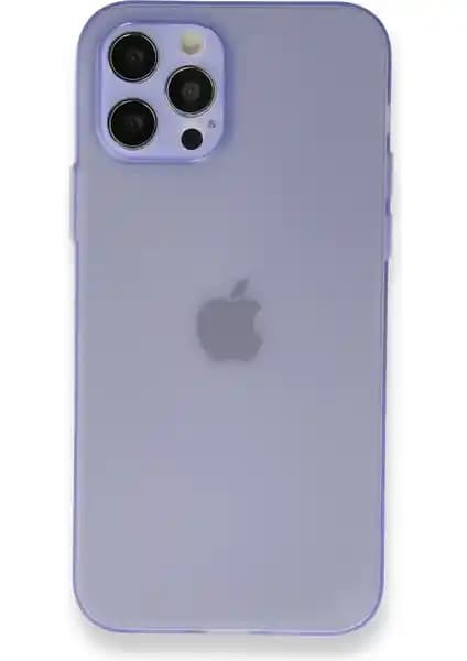 MobaxAksesuar Apple iPhone 12 Pro Max Ultra İnce Silikon Kılıfı Şık ve Dayanıklı Koruma