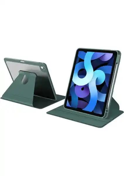 MobaxAksesuar Şeffaf Dönebilen Kılıf Apple iPad 11 ve 10. Nesil için dayanıklı ve şık tasarım