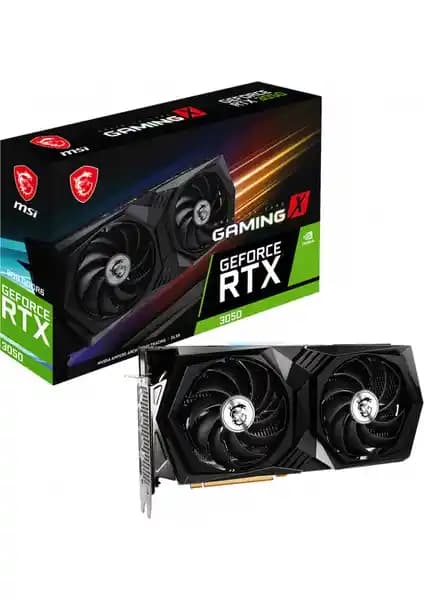 MSI GeForce RTX 3050 Gaming X 8G: Performans ve Estetiğin Modern Buluşması