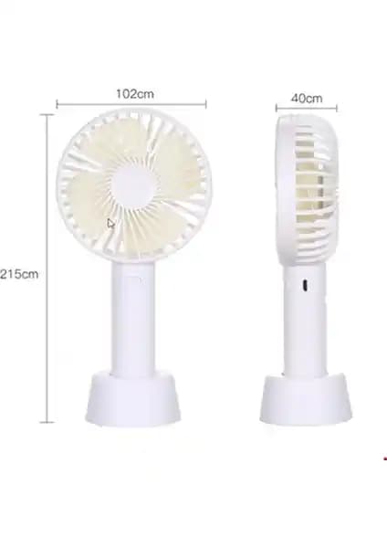 Mucosan Şarjlı Mini Katlanabilir Masaüstü El Vantilatörü: Pratik ve Taşınabilir Serinlik Çözümü