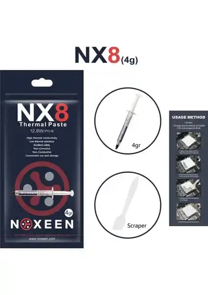 Noxeen NX8 Termal Macun Performans ve Güvenilirlik Artırıcı Özellikleriyle Öne Çıkıyor